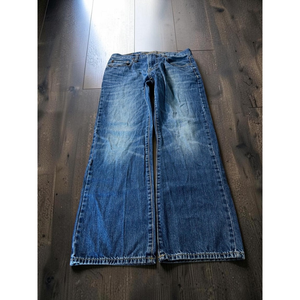 American Eagle Original Boot Jeans Mens 31x30 Blue Bootcut 100% Cotton Y2K Denim